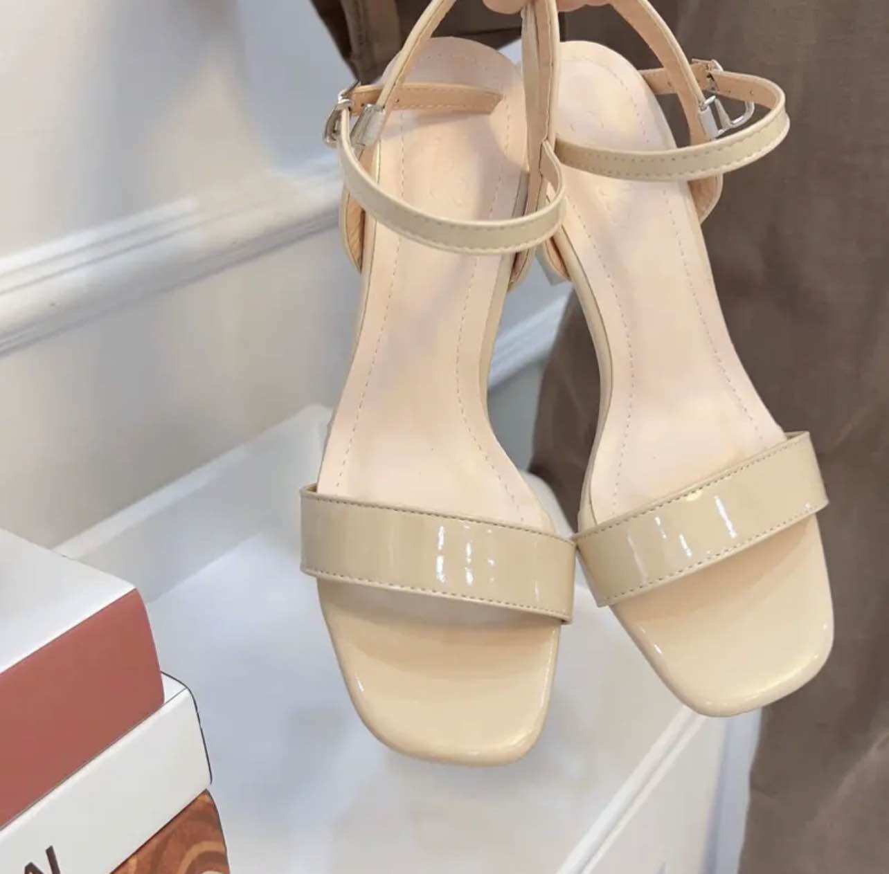 Dép nữ , dép quai hậu êm chân , cap gót 5p,7p
