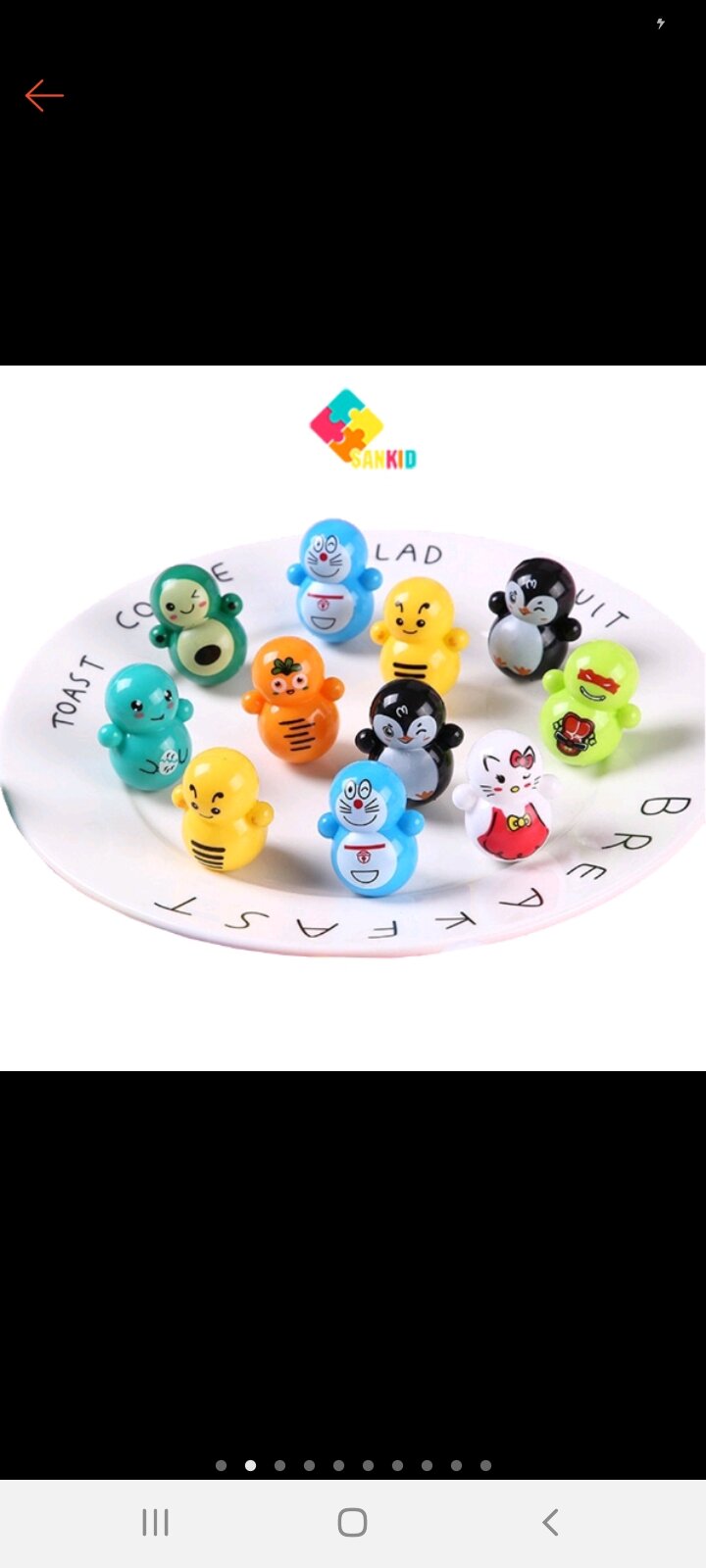 đồ chơi lật đật mini