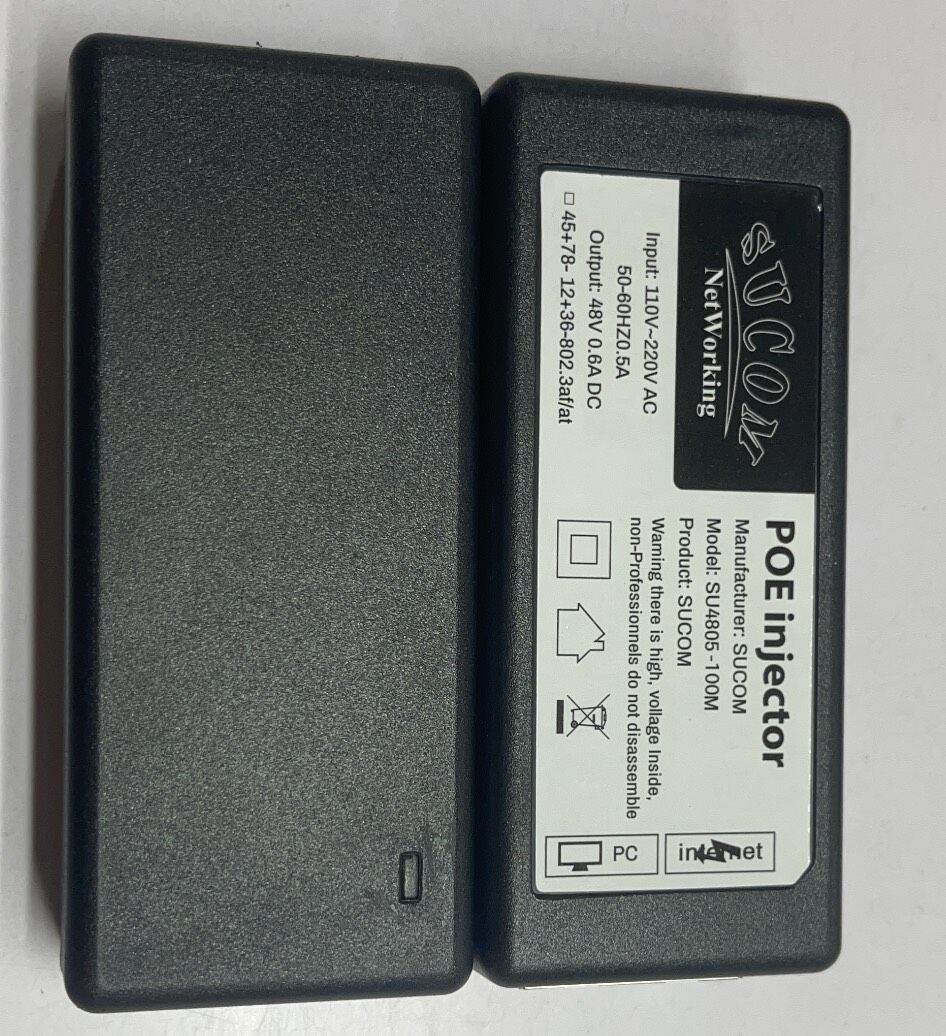 Nguồn Poe Sucom tốc độ 1Gb 48v 0.6A
