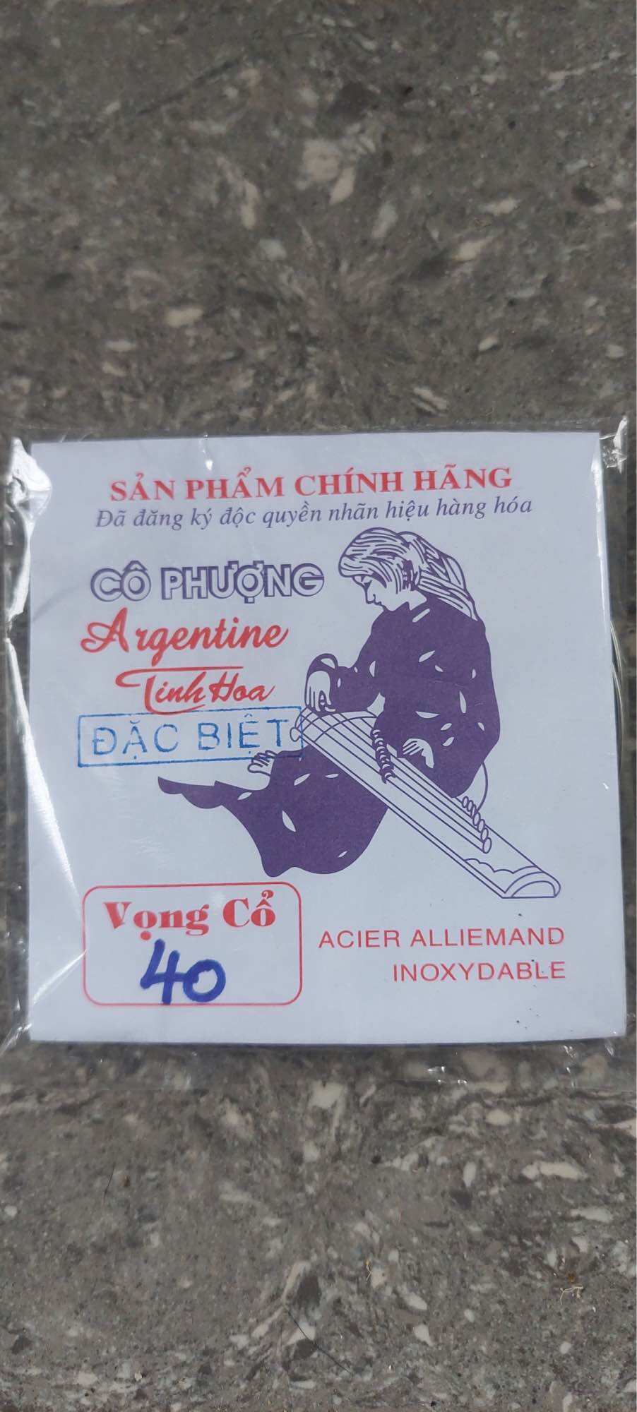 Dây đàn tranh 20 (túi 10 sợi)