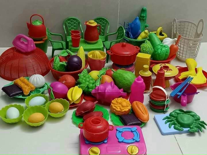 ĐỒ CHƠI NẤU ĂN CÂN 1000G ( ngẫu nhiên)