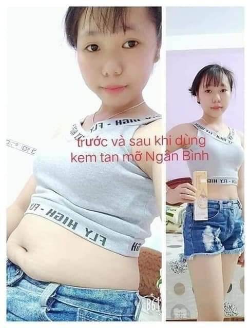 Kem tan mỡ giúp giảm mỡ bụng,tay, đùi