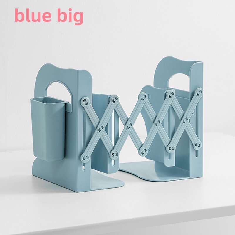 Có thể thu vào bookends cho kệ sách hỗ trợ đứng đặt có thể điều chỉnh kệ sách với chủ bút bàn tổ chức văn phòng phụ kiện