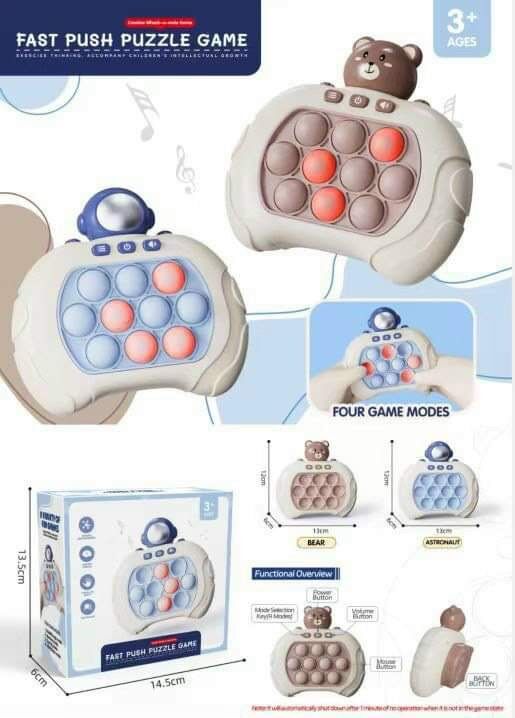 Đồ chơi POP IT phiên bản mới-máy cầm tay chơi game giải trí bấm nút theo nhạc,đồ chơi Pop It cho bé giải trí
