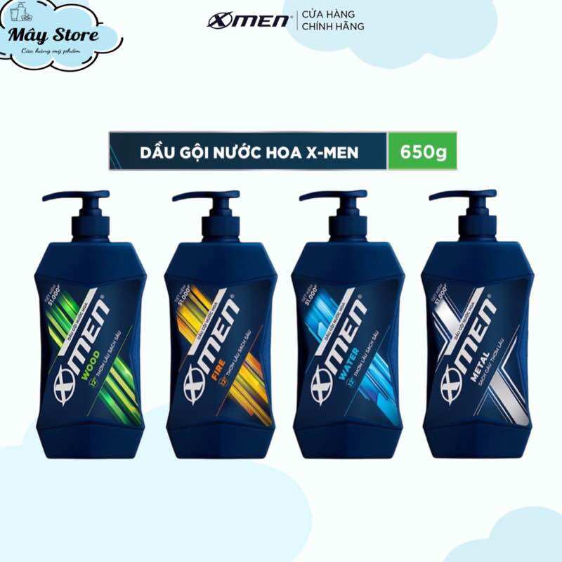 Dầu gội nước hoa Xmen 650g