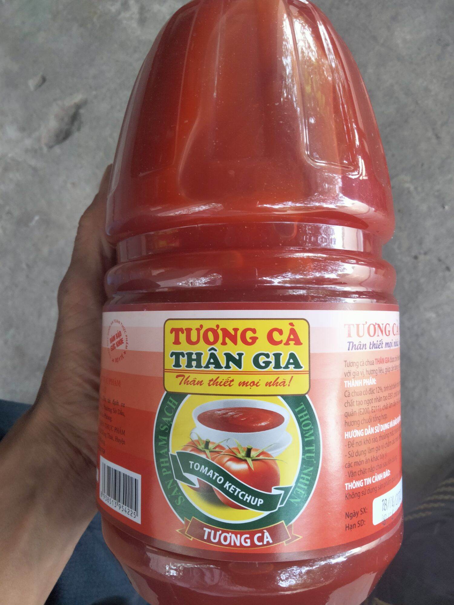 Tương cà Thân Gia can 2 lít