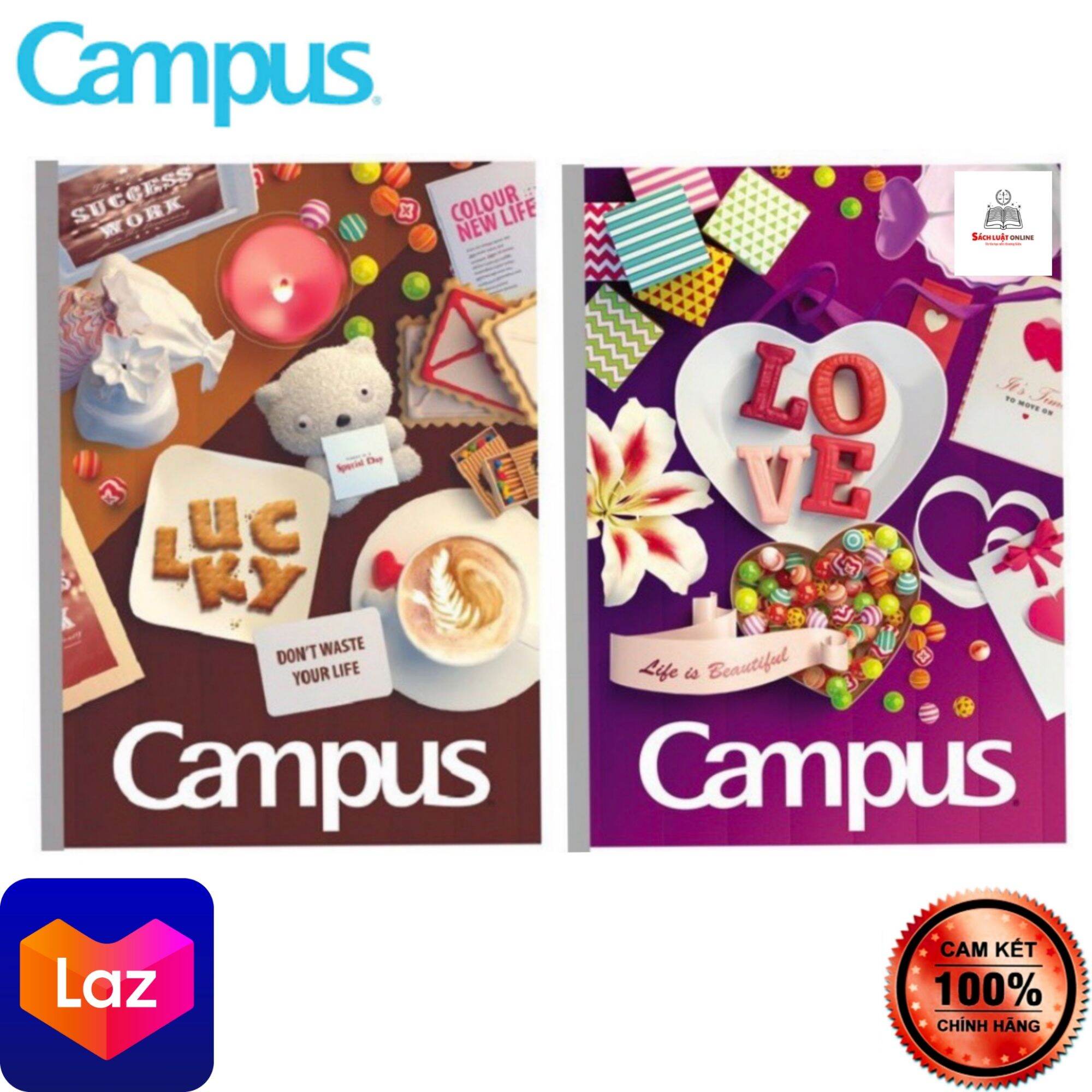Vở kẻ ngang 120 trang Gift CAMPUS