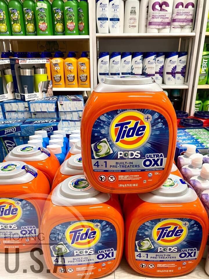 Viên giặt Tide nhập khẩu Mỹ