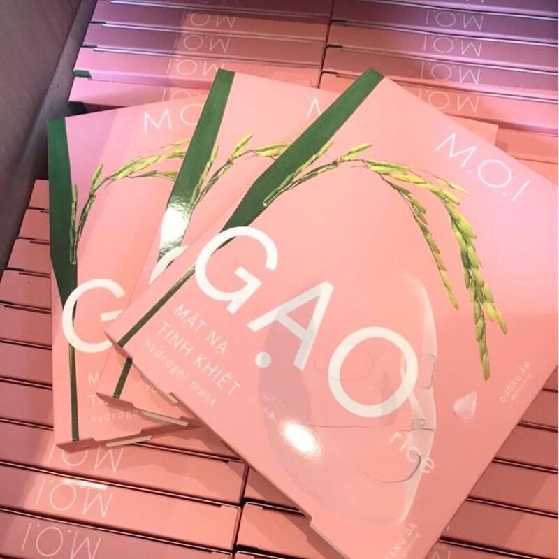 [Chuẩn Chính Hãng] Mặt Nạ Gạo Tinh Khiết MOI COSMETICS