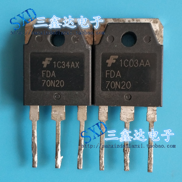 MOS Field Effect Transistor 70N20 Original Removed from Machine TO-247 70A 200V Direct Shot Plug-In 