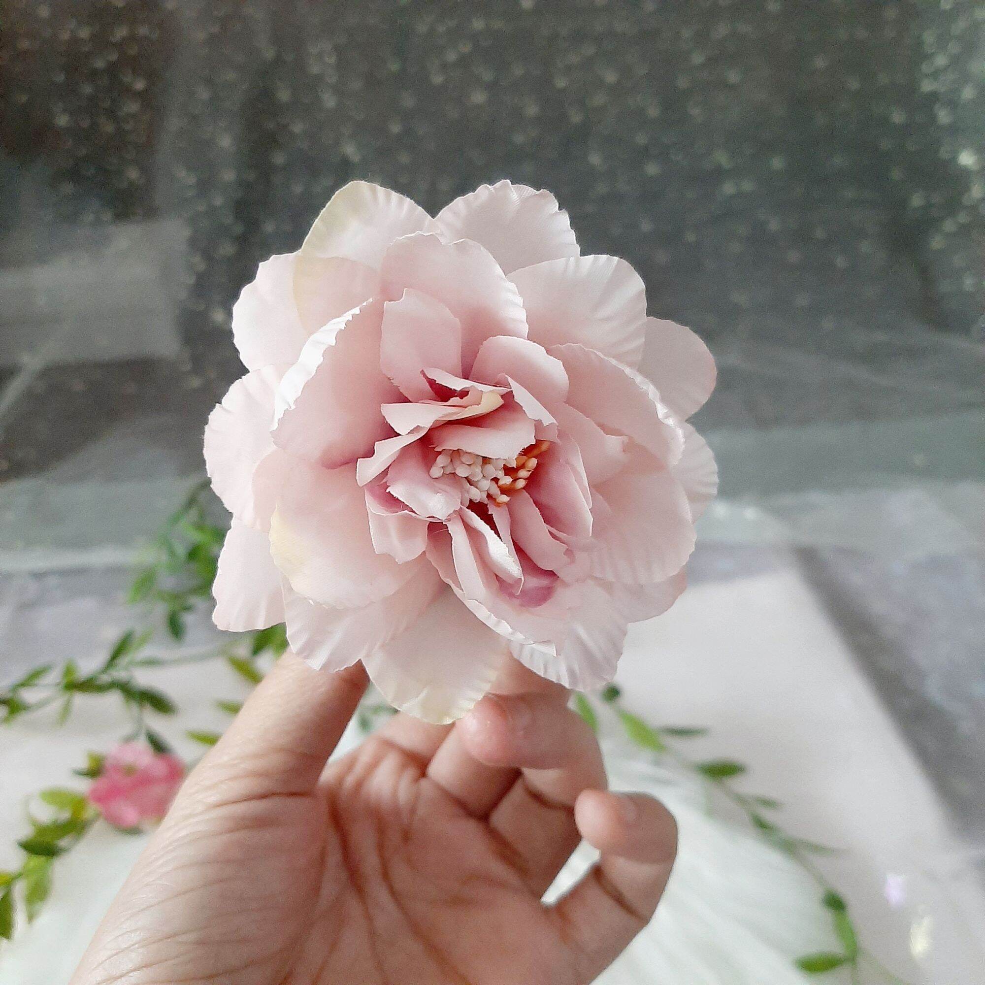 Kẹp tóc càng cua đính hoa