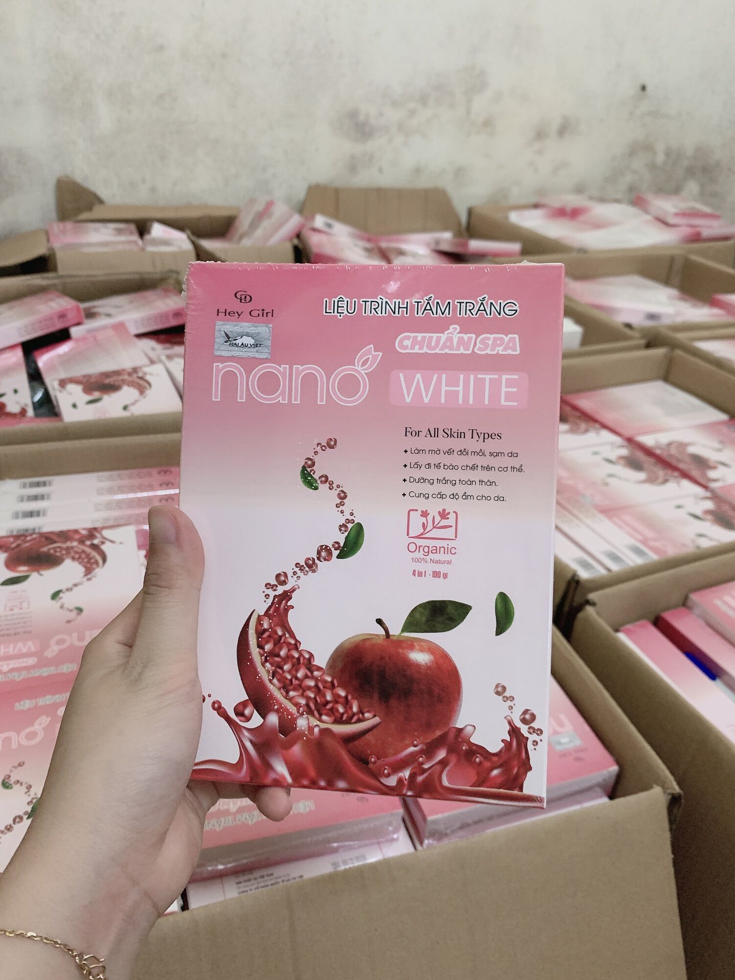 Tắm trắng body tắm trắng nano,dưỡng trắng body