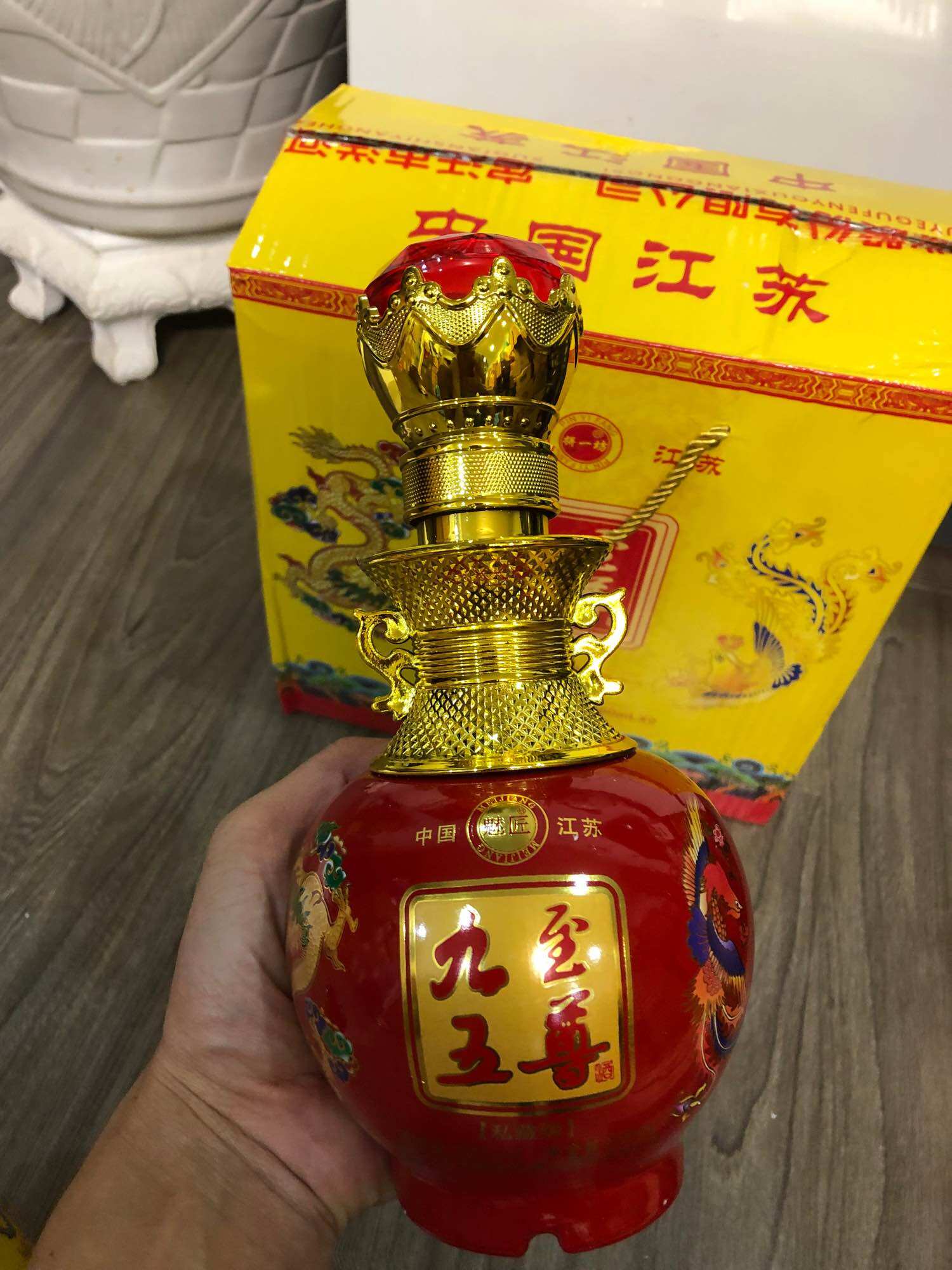 Combo 2 bình mao đài long phụng