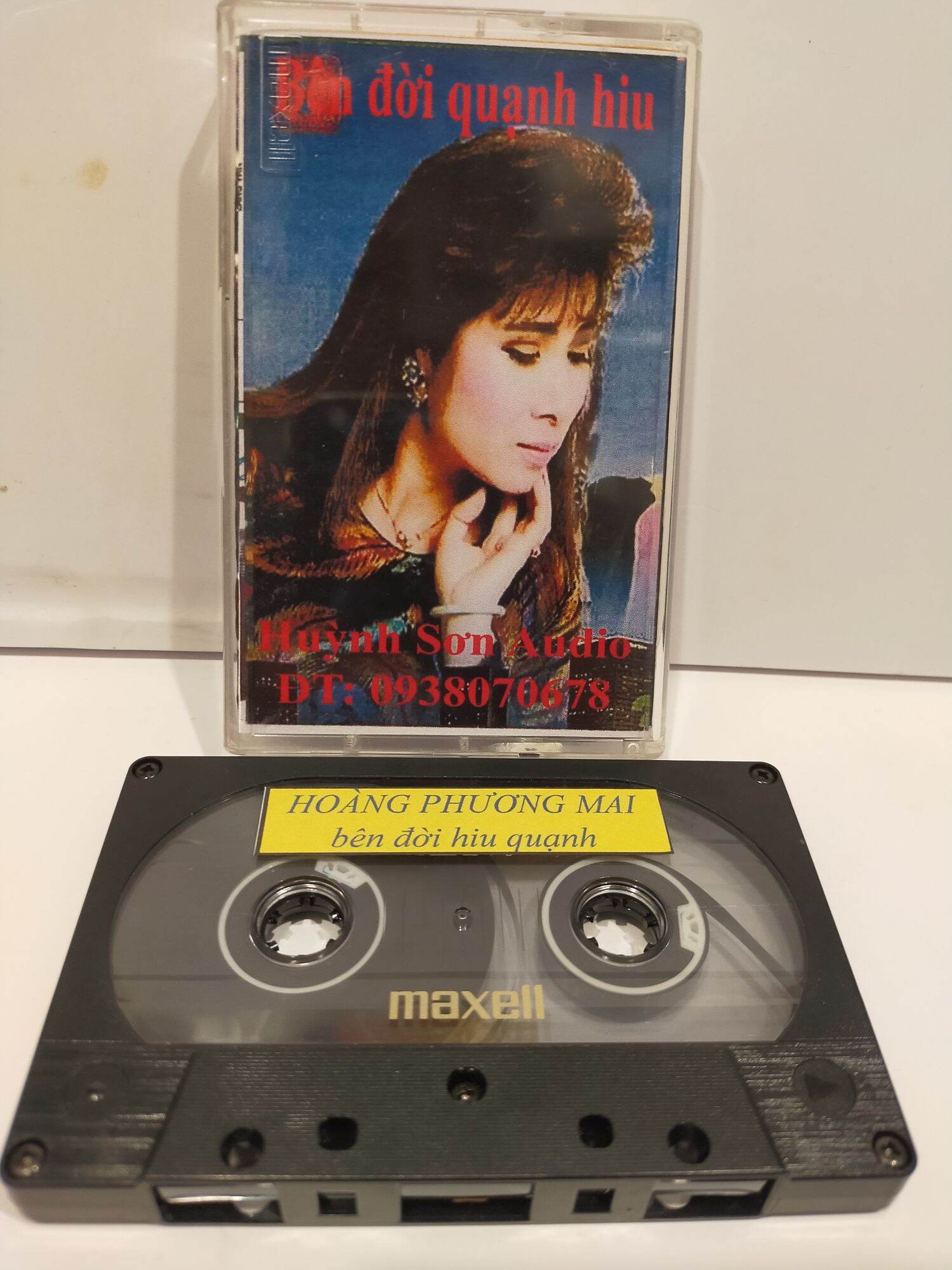 1 băng cassette maxell xl2 tiếng hát hoàng phương mai ( lưu ý: đây là băng 1 nước còn mới 95%)