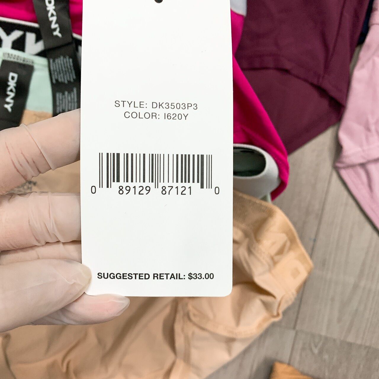 Sét 5 Quần Chíp DKNY Xuất Âu(Sz:XL)