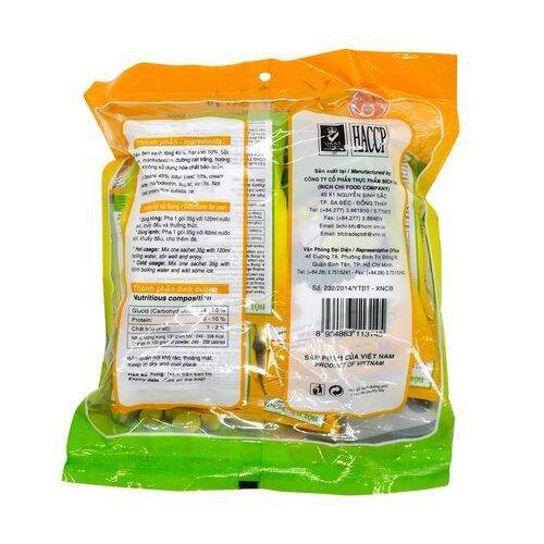 Bột đậu đen xanh lòng hạt sen có đường 350gr