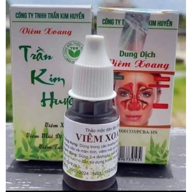 Viêm xoang trần kim huyền(hàng không có vỏ hộp)
