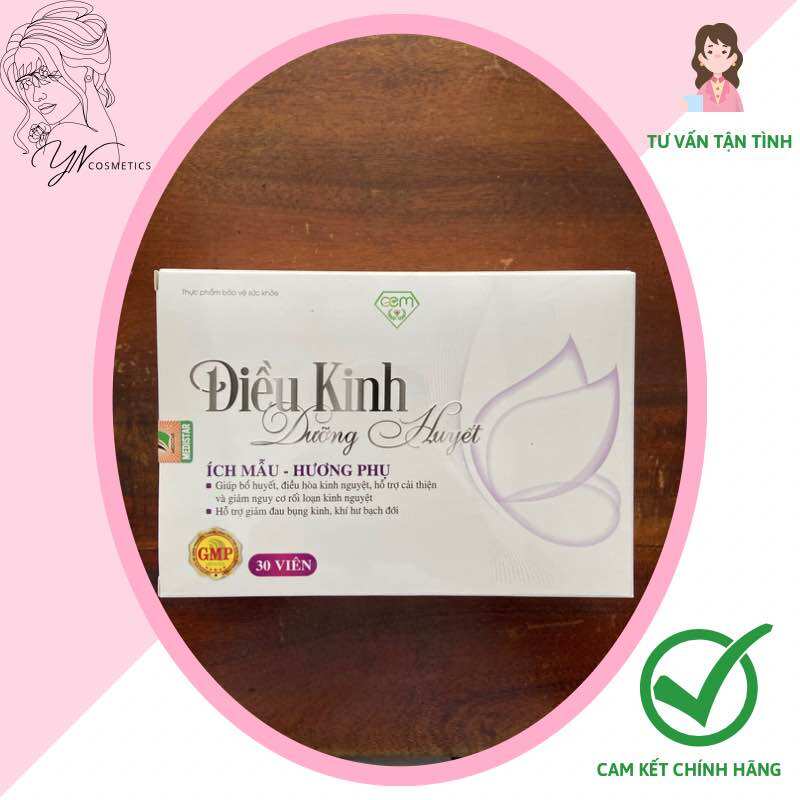 Điều kinh dưỡng huyết Hộp 30 viên