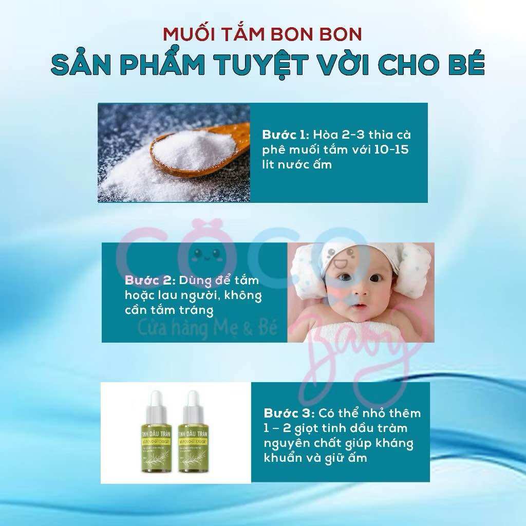 Muối Tắm Thảo Dược Ích Nhi ( Hàng CTY Home Care )