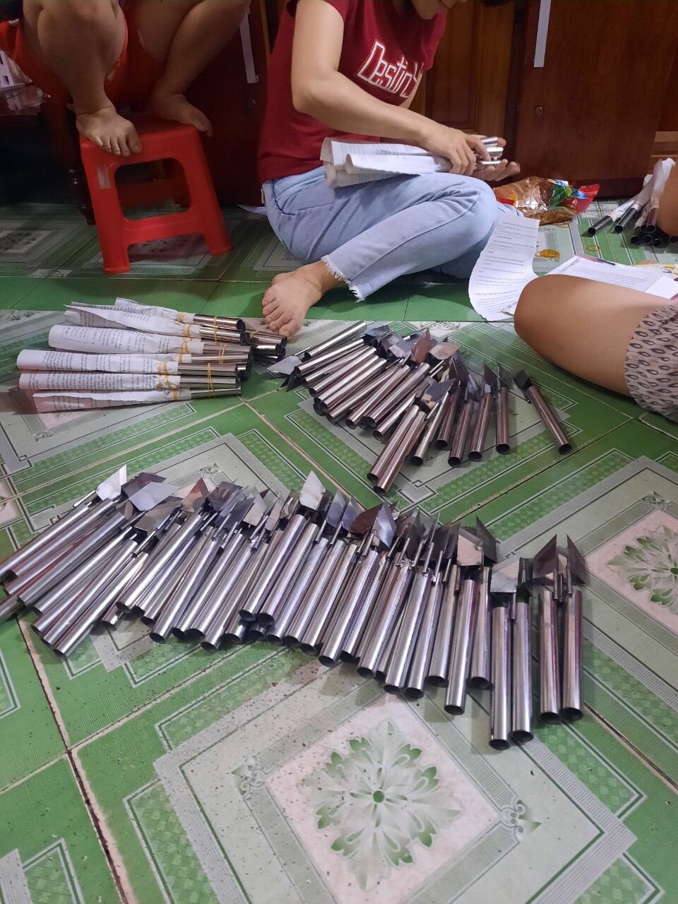Dao gọt mắt dứa (siêu bén) mối hàn inox