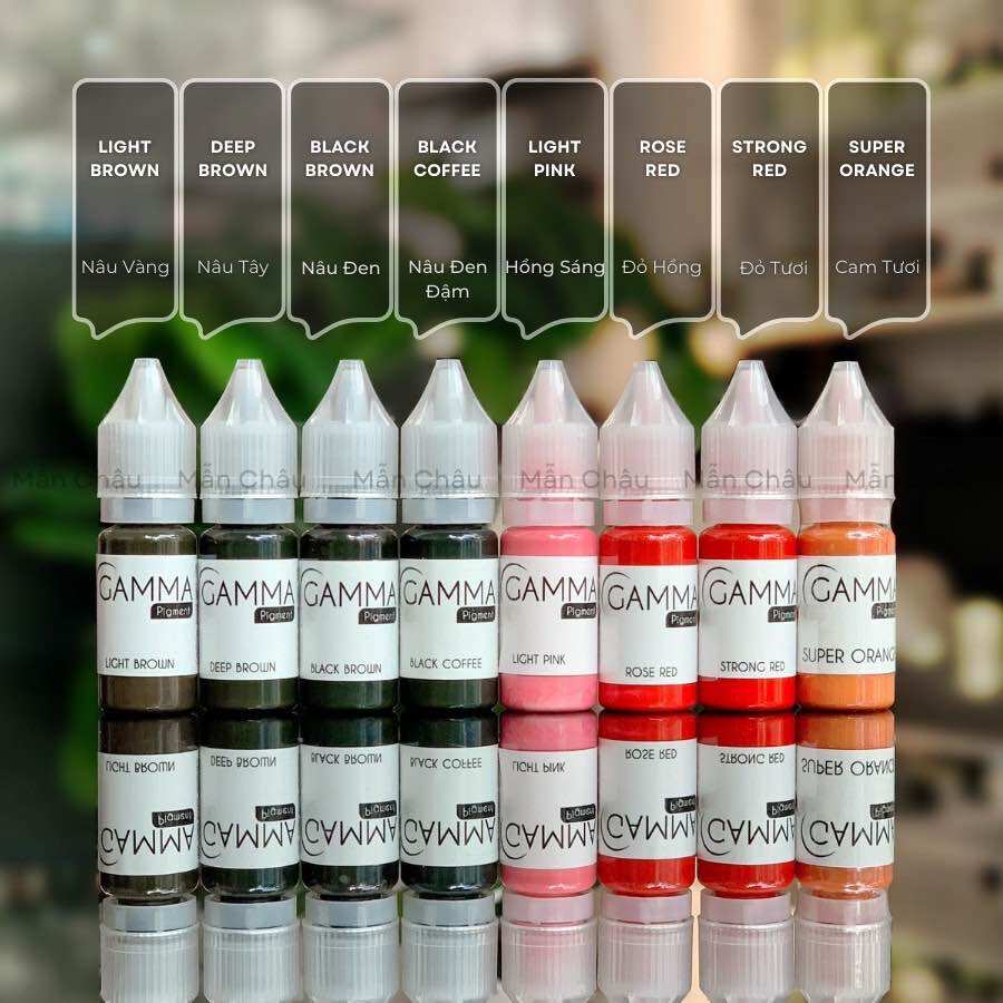 Mực Gamma mini 3,3ml, Fullsize 10ml