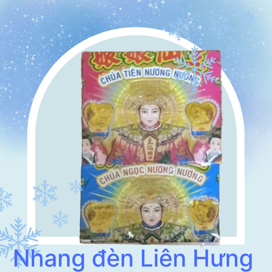 1 bộ giấy cúng Bà Chúa Tiên Chúa Ngọc