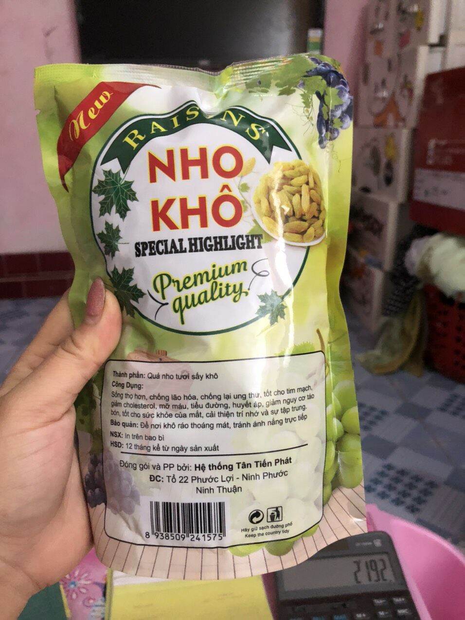 Nho xanh Ninh thuận chua ngọt