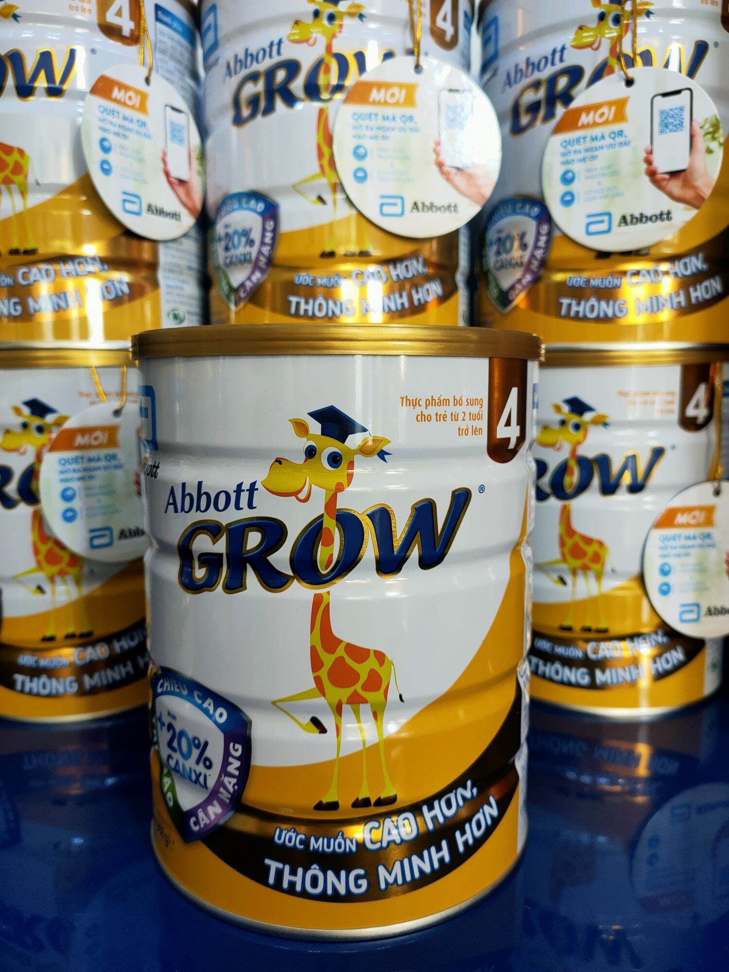 Sữa bột Abbott grow 4 lon 900gr từ 2 tuổi trở lên