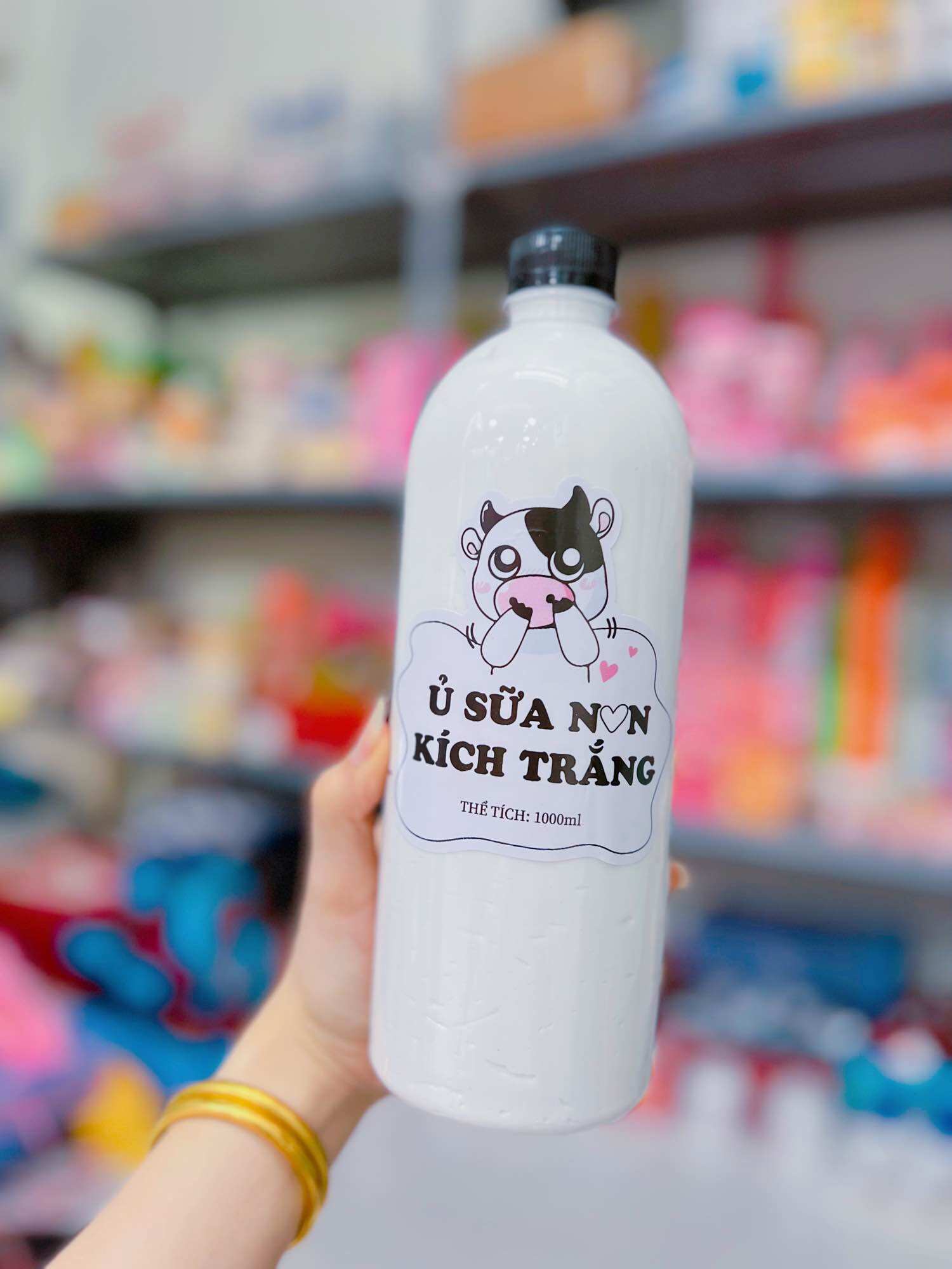 Ủ sữa non con bò kích trắng body 1kg