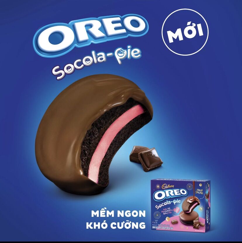 COMBO 12 CÁI BÁNH CHOCOPIE-PIE OREO VỊ DÂU