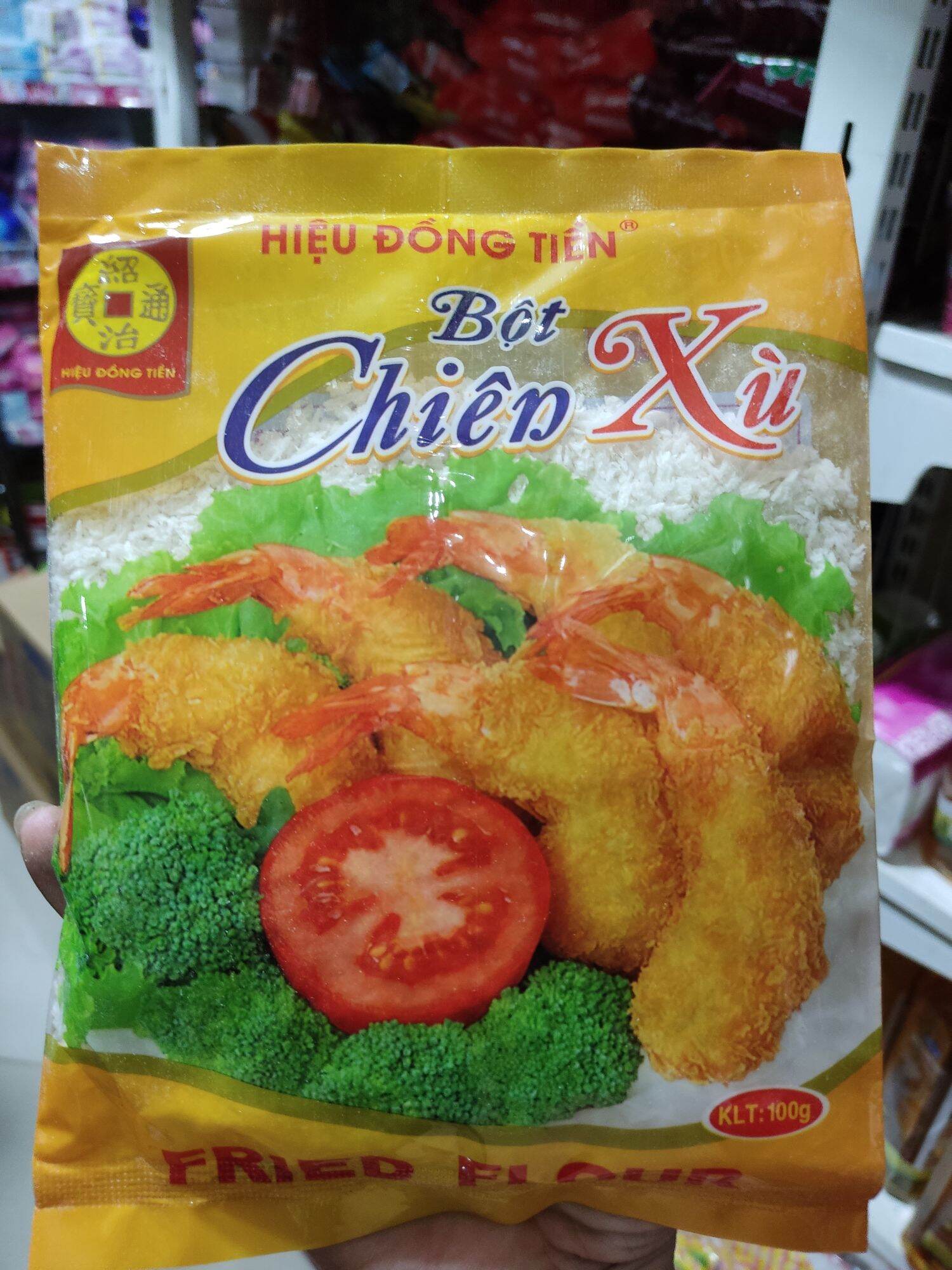 Bột chiên xù đồng tiền gói 100g