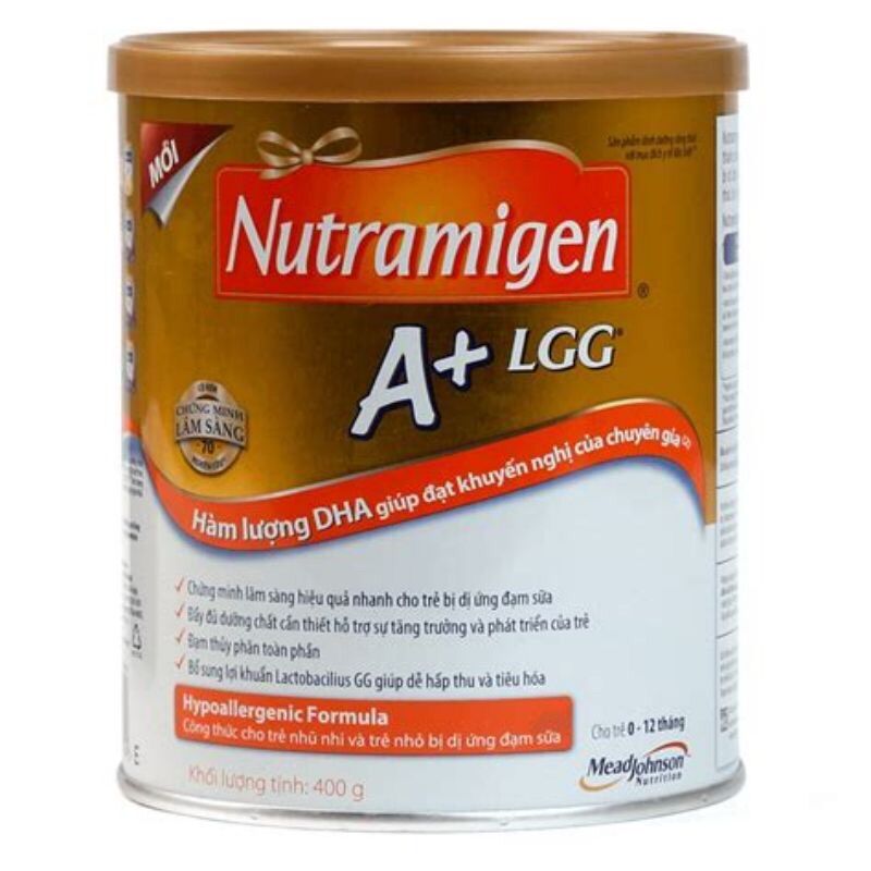 Sữa bột Nutramigen lon 400g - dị ứng đạm sữa bò