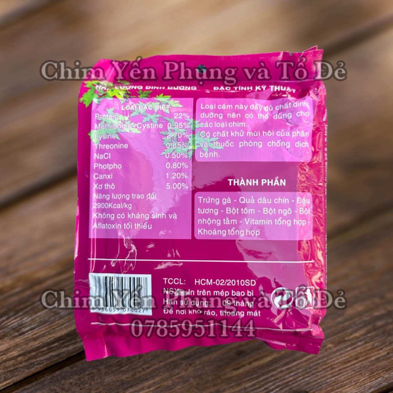 Cám Trứng Bifood Tím (Loại Đặc Biệt) 500g - Thức Ăn Chim