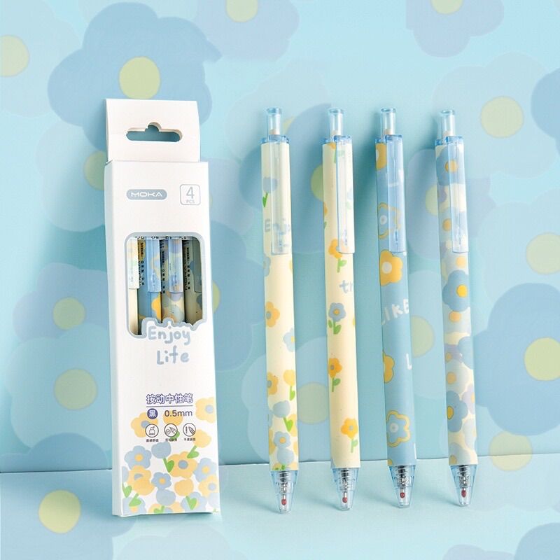 Set 4 bút bi Moka cute
