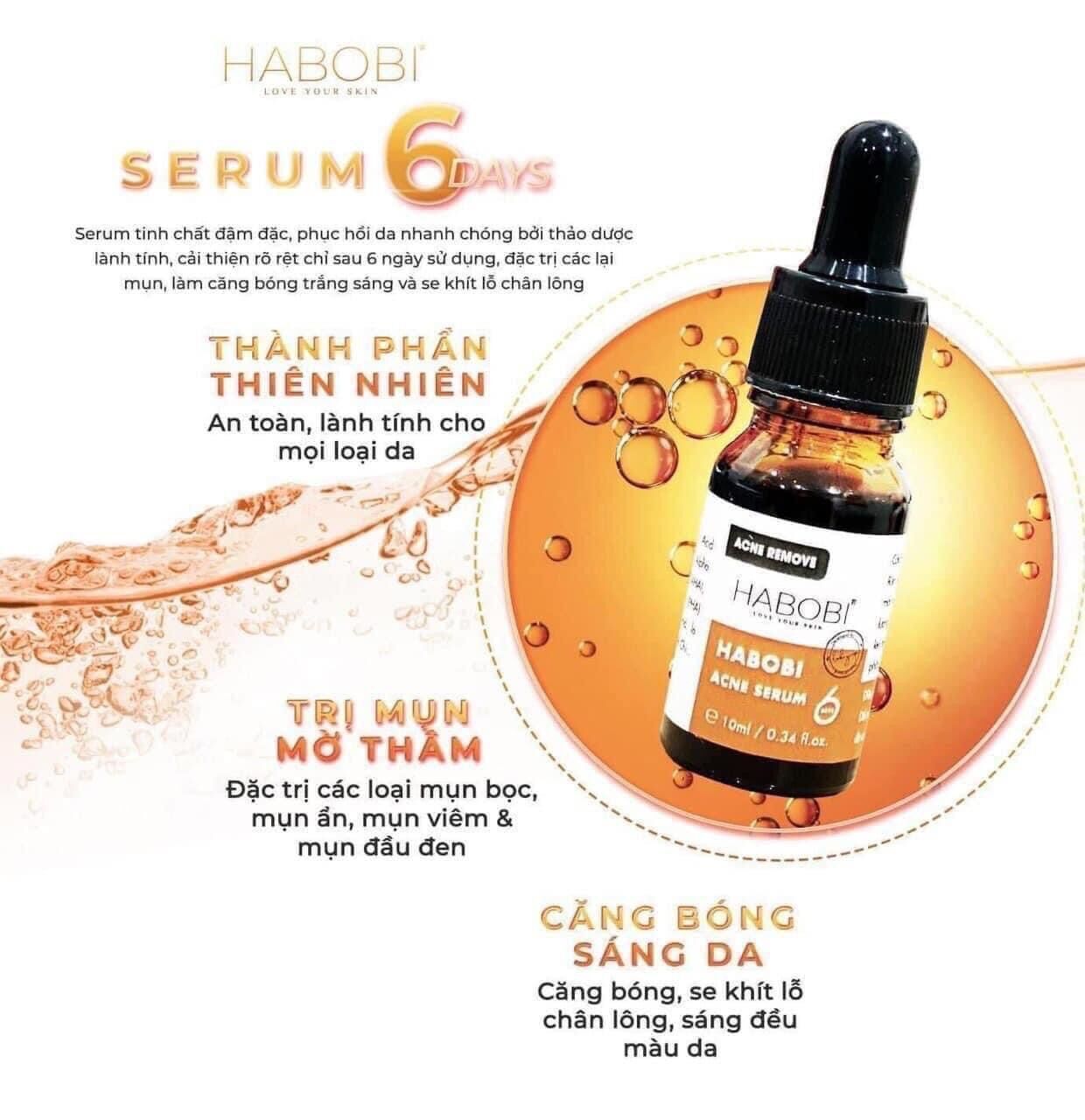 Serum mụn 6day habobi