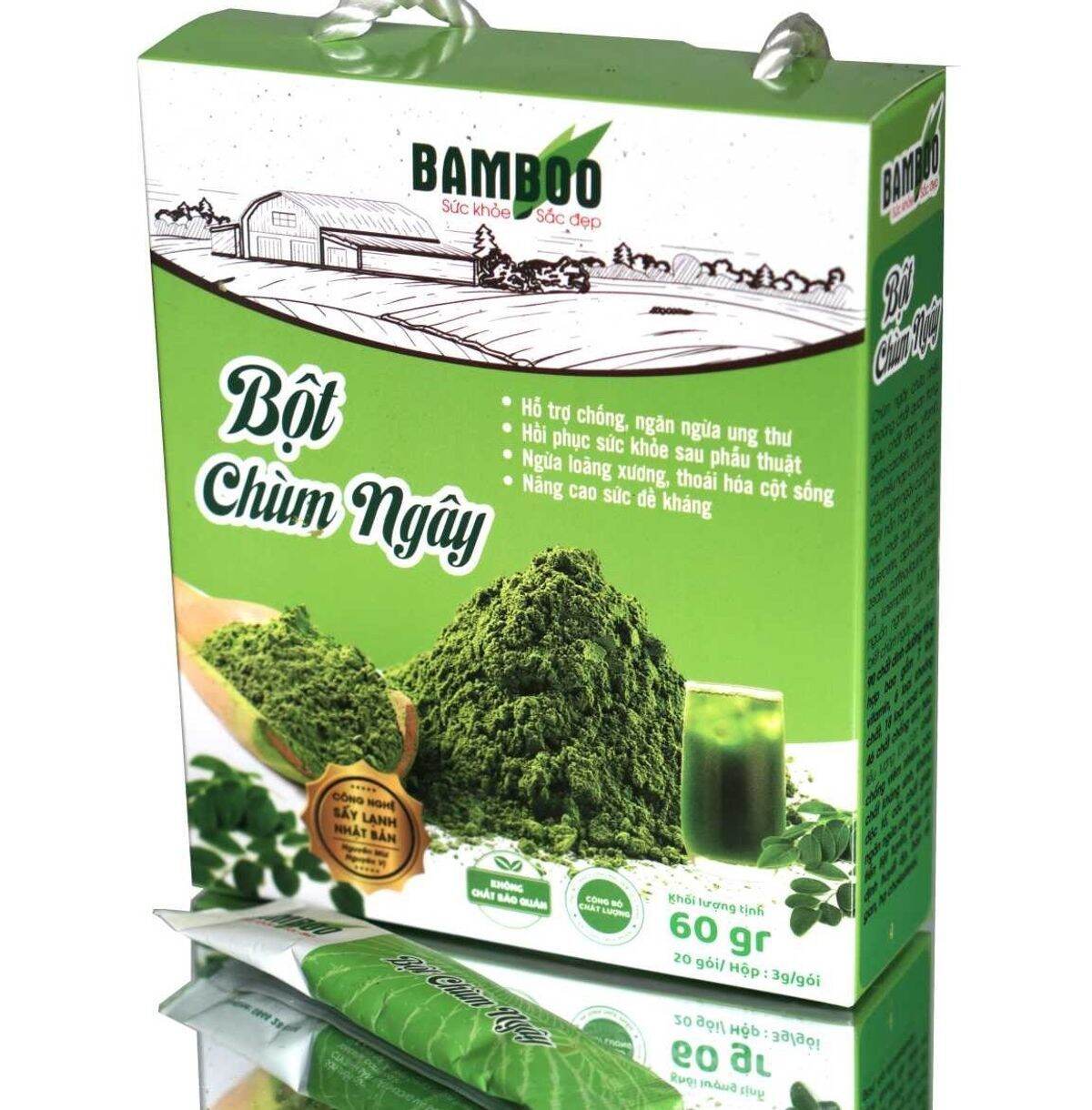 Bột chùm ngây bamboo nguyên chất