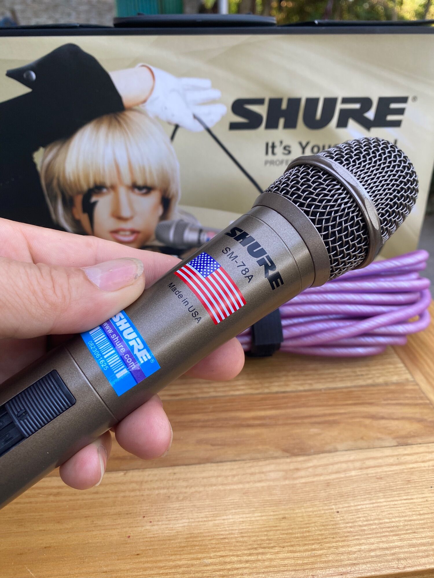 Micro SHURE USA Nhập khẩu