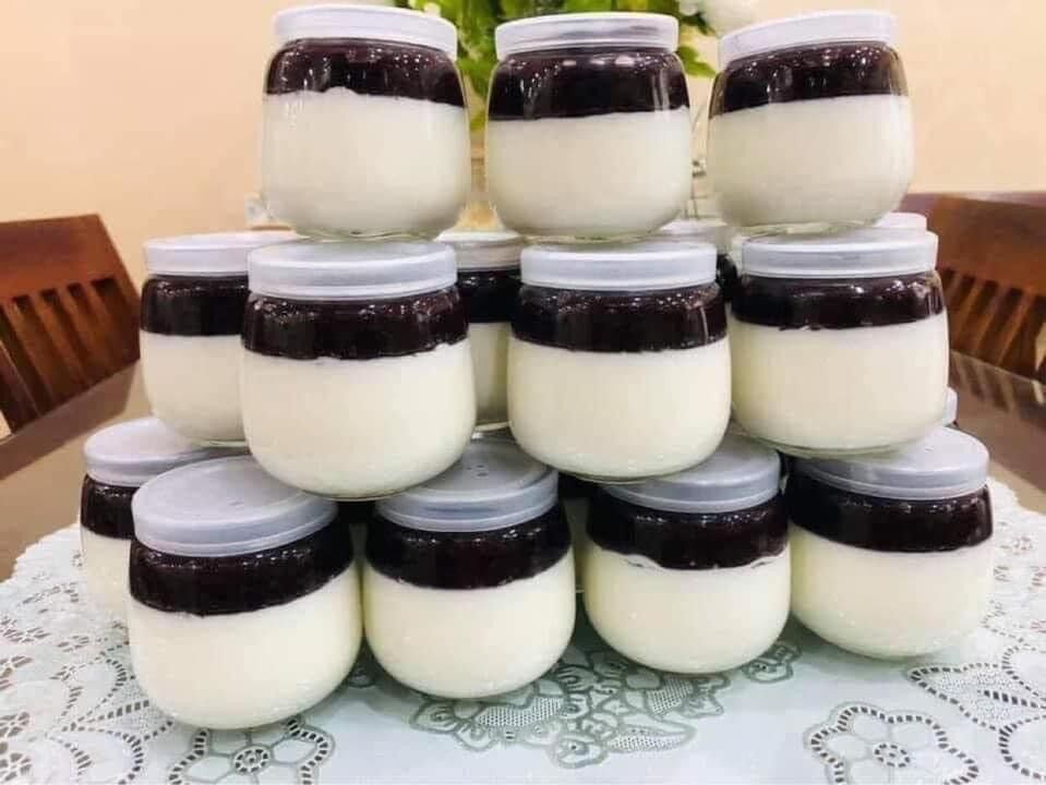 Sét 10 hũ sữa chua- hũ làm sữa chua béo -hũ làm sữa chua béo thủy tinh - hũ sữa chua