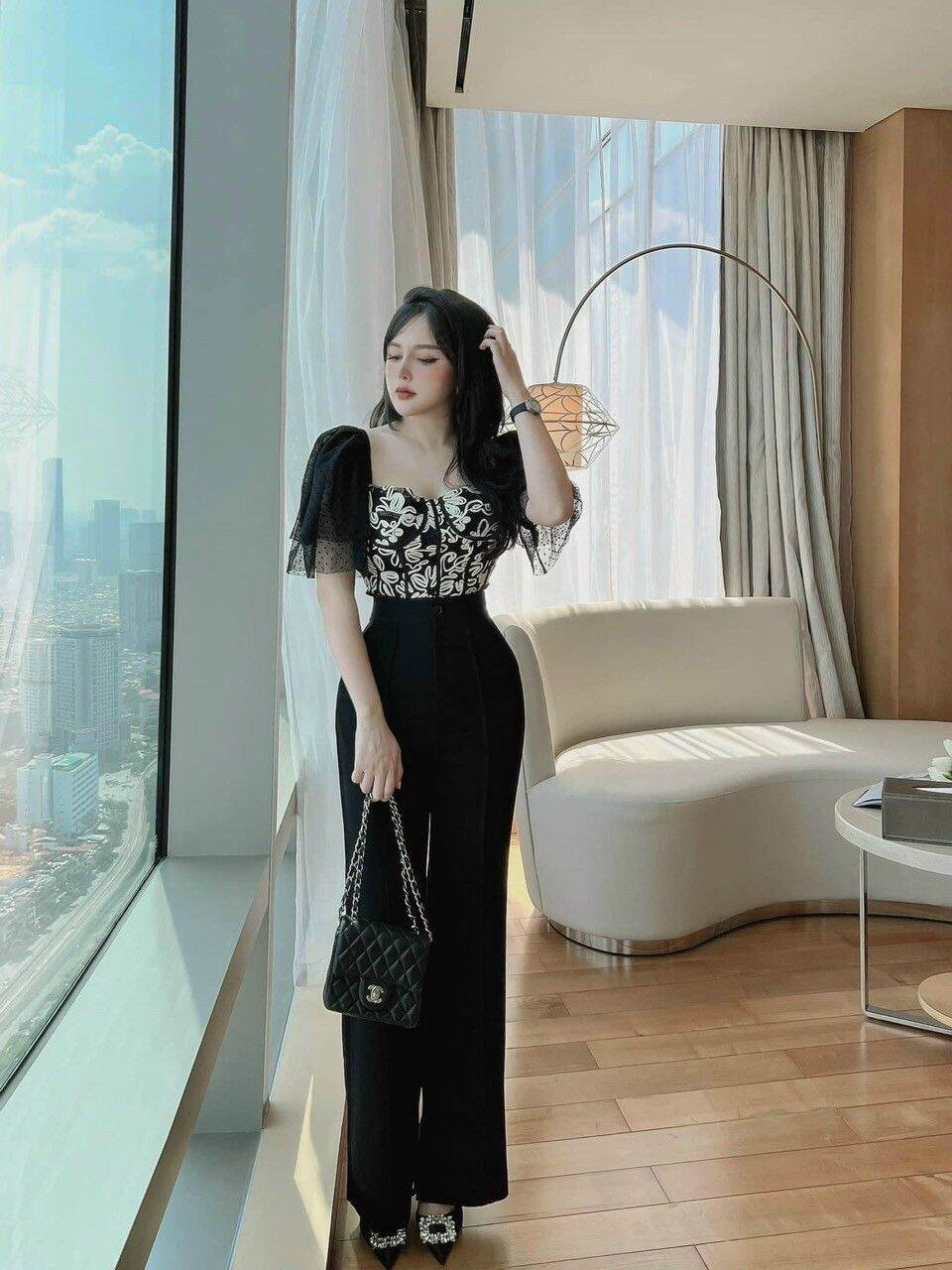 SÉT BỘ ren sang chảnh  hiện đại......