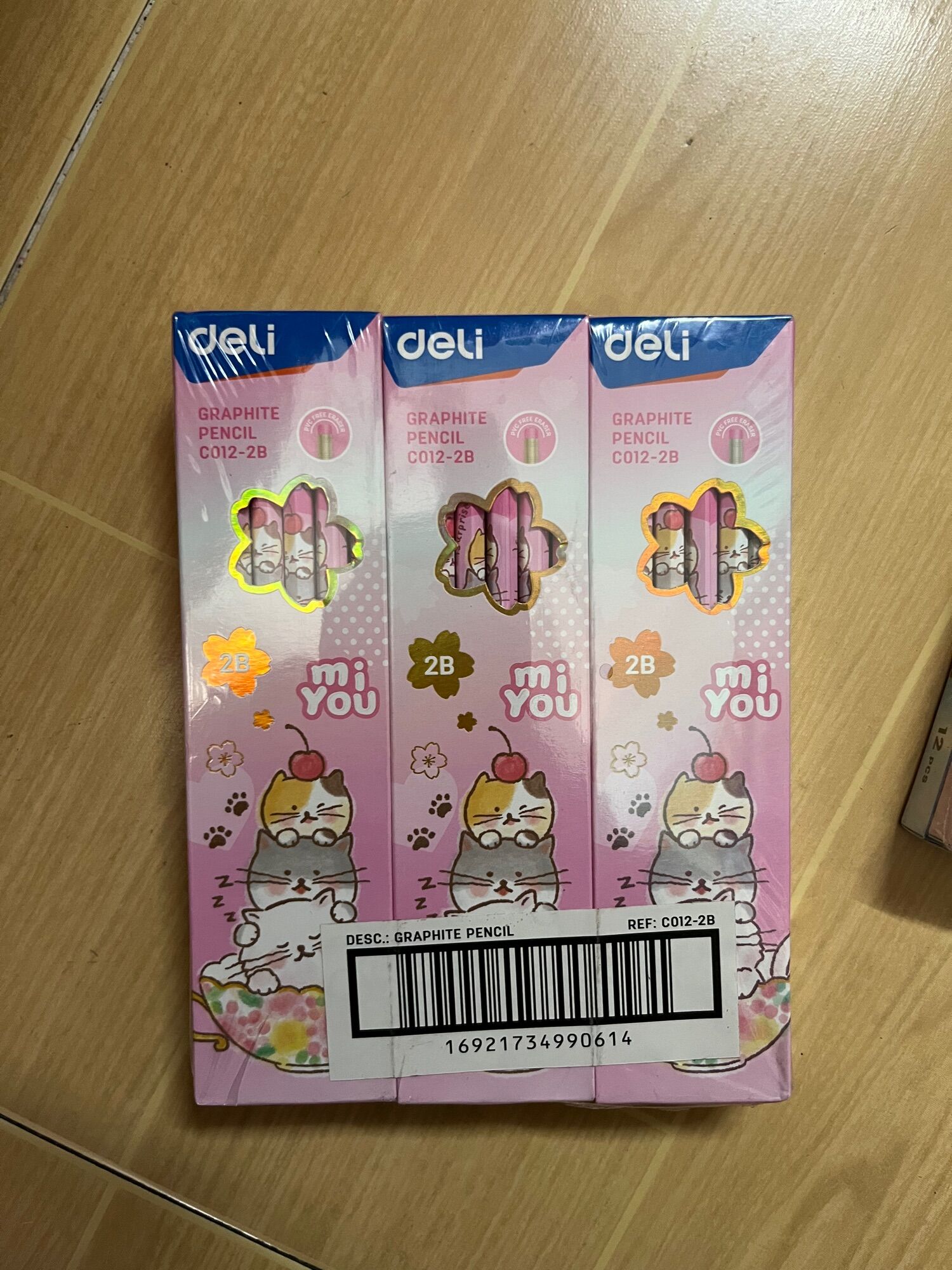 Bút Chì Gỗ 2B Deli Explora ( 1 Hộp 12 Cây)