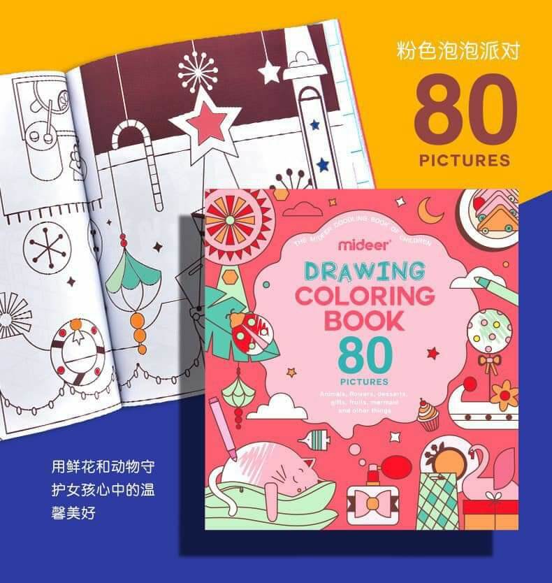 Sách tô màu 80 trang