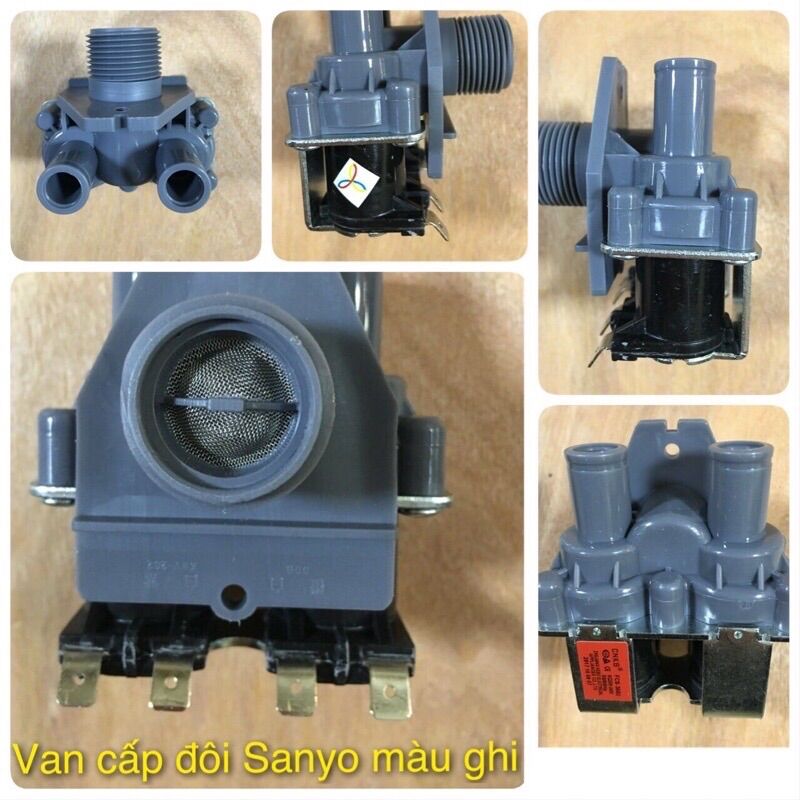 Van Cấp Nước Đôi Máy Giặt Sanyo
