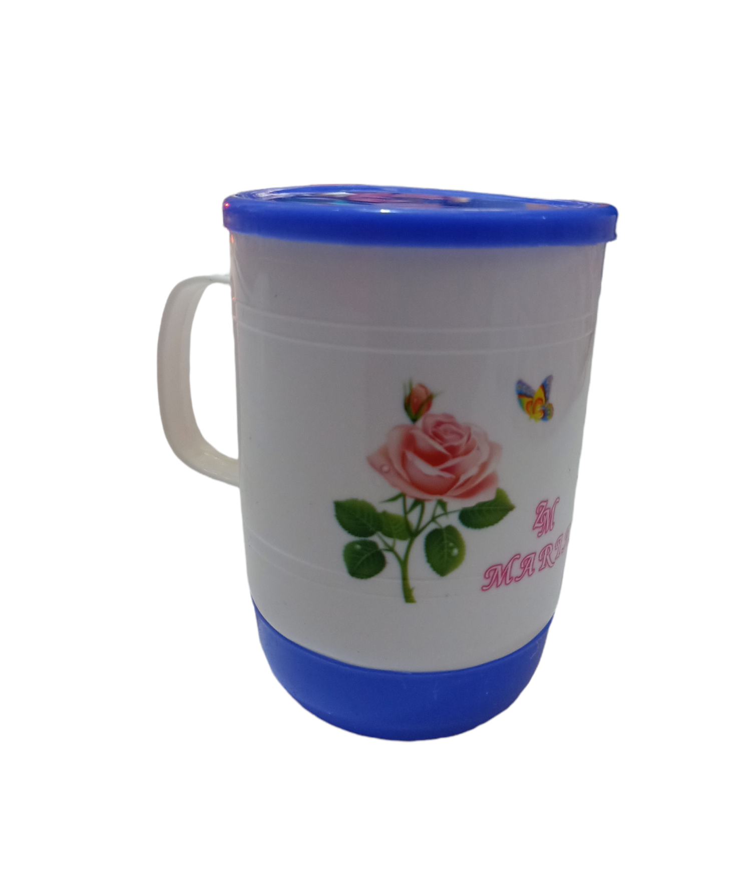 Ly Ca Tròn Nhựa Có Nắp (Nhỏ - Lớn)