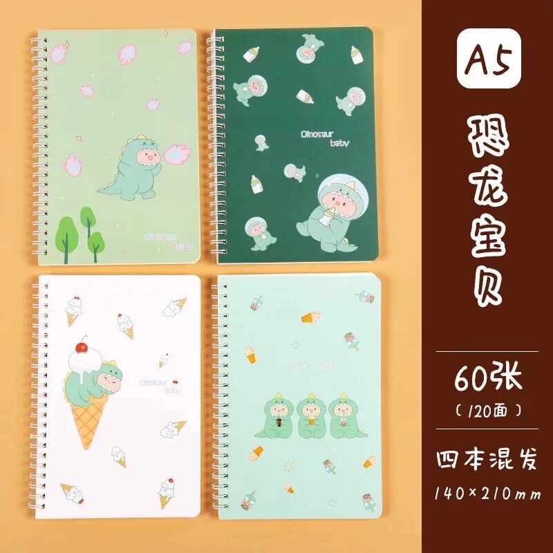 Sổ lò xo A5 120 trang siêu xinh