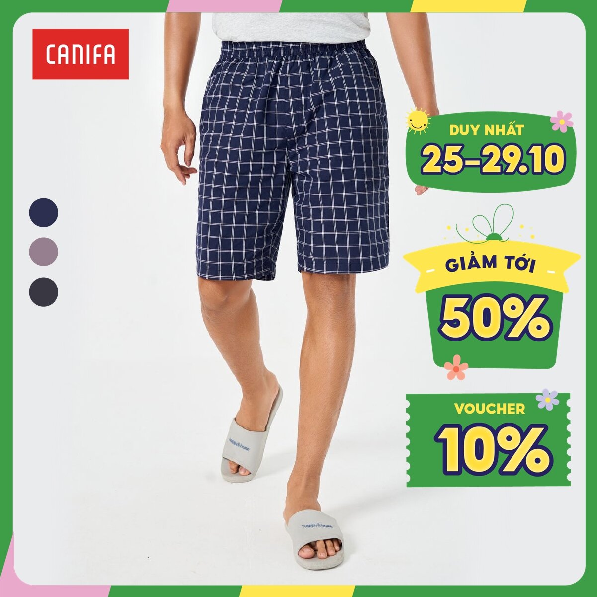 Váy 2 dây bé gái canifa 100% cotton, in hình trước ngưc.1ds22s012