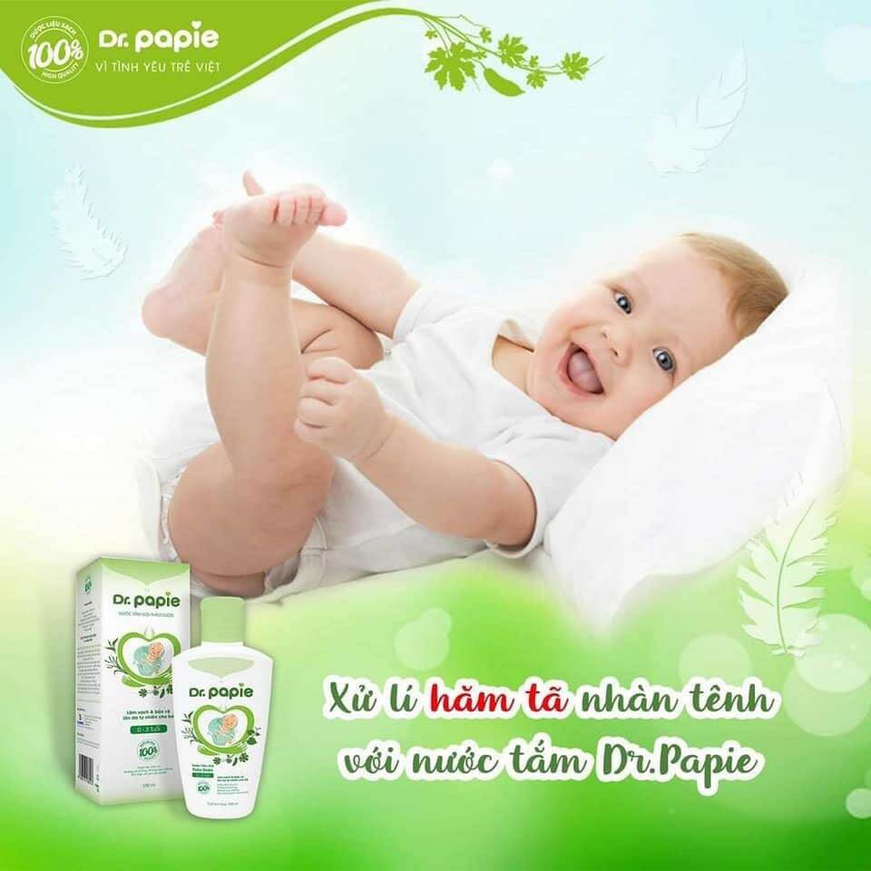 Nước tắm gội thảo dược Dr Papie
