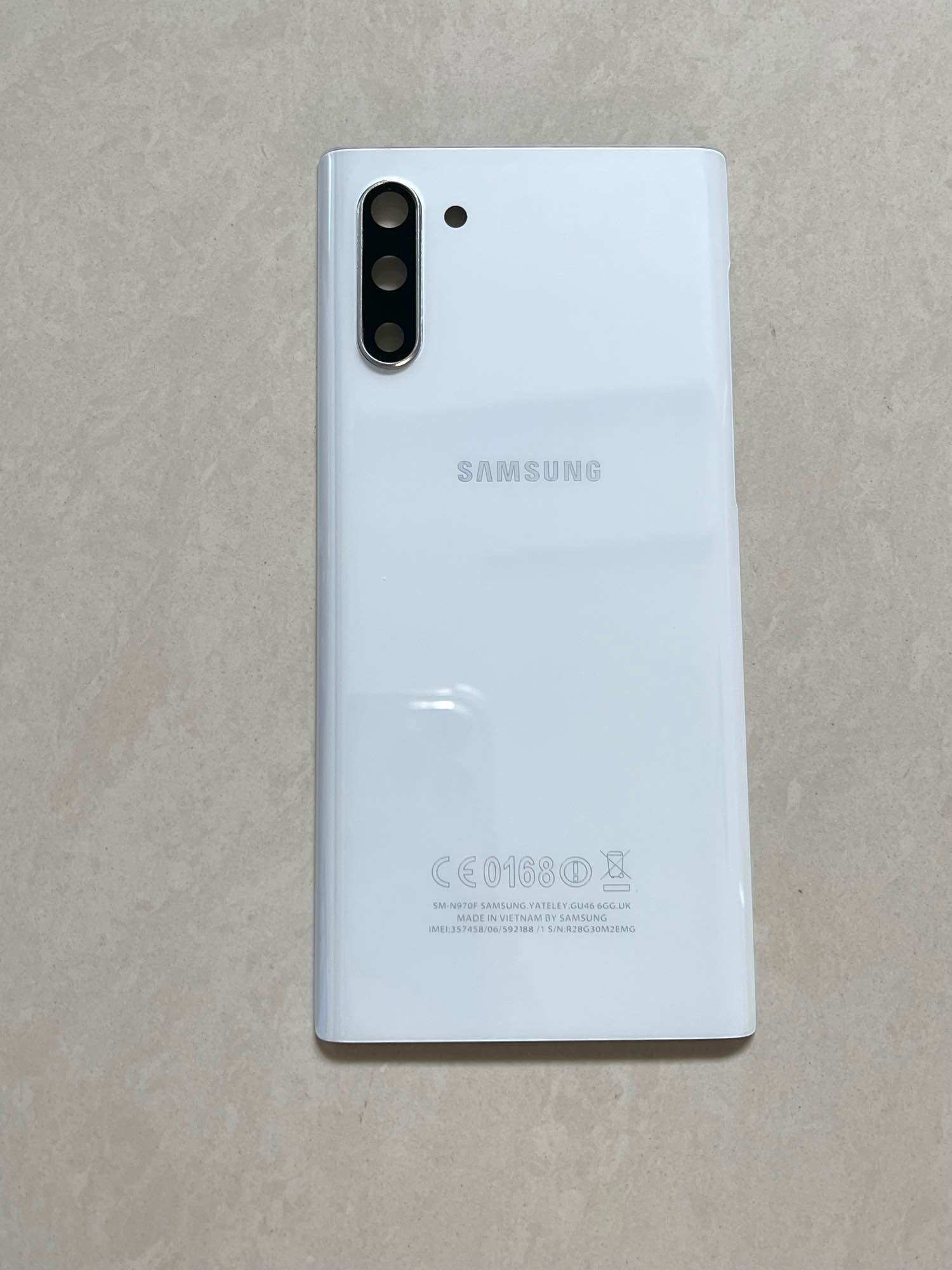 Nắp lưng Samsung Note 10 kèm kính camera