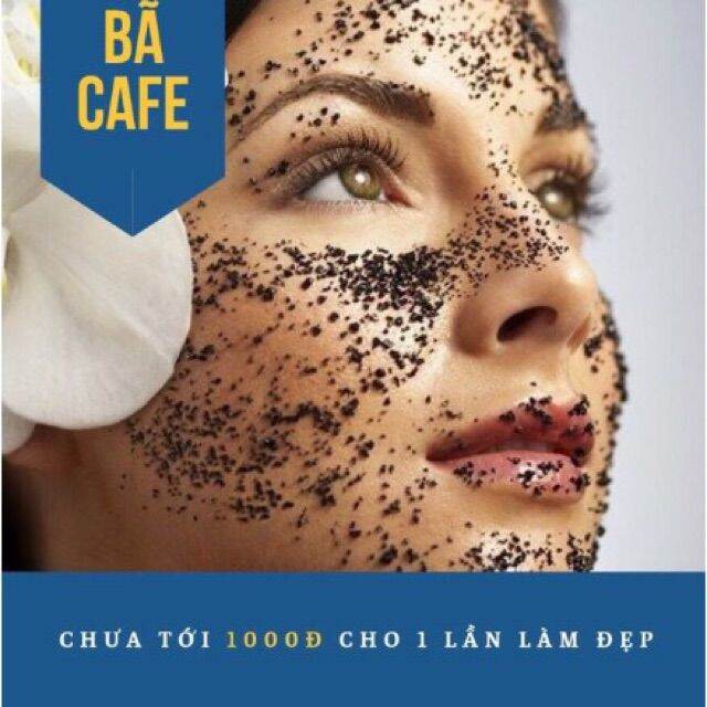 500gr bột bã cafe tắm trắng tẩy da chết.