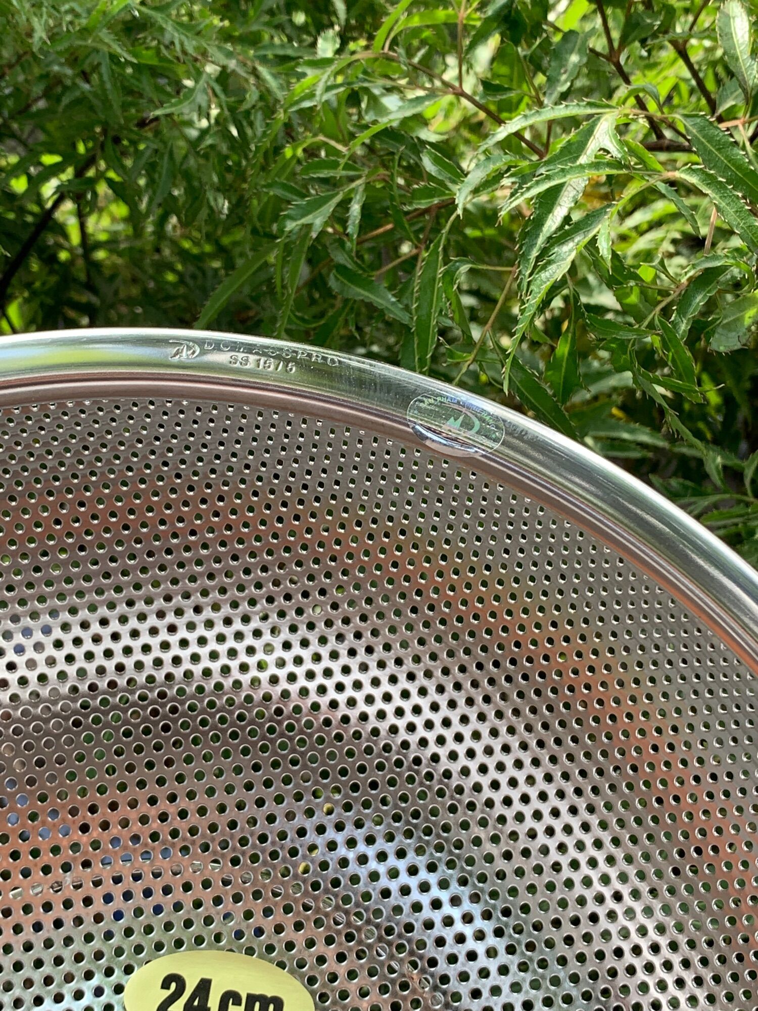 Rổ Đông Nam 24cm inox cao cấp
