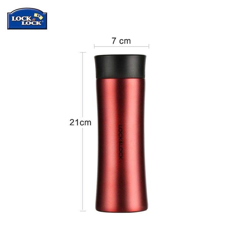 Bình giữ nhiệt lock&lock one-hand 400 ml màu đỏ - lhc4028r